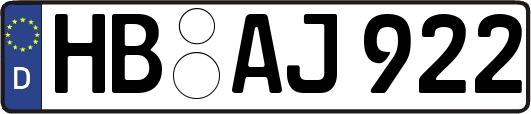 HB-AJ922