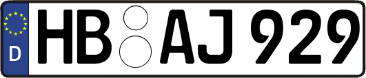 HB-AJ929