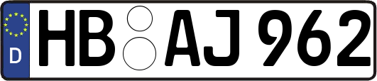 HB-AJ962