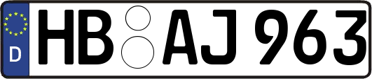 HB-AJ963