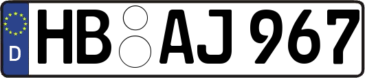 HB-AJ967