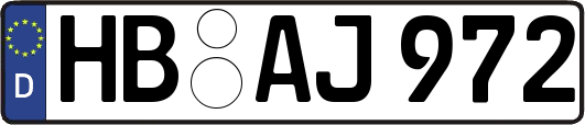 HB-AJ972