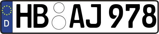HB-AJ978
