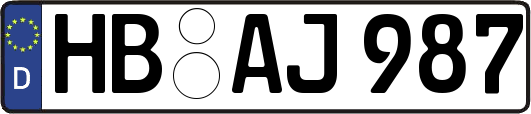 HB-AJ987