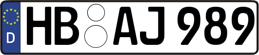 HB-AJ989
