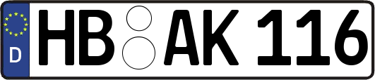 HB-AK116