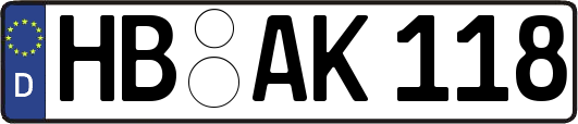 HB-AK118