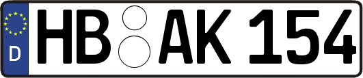 HB-AK154