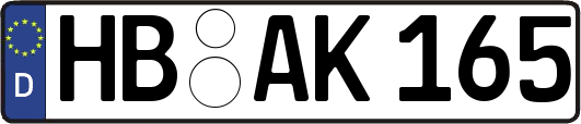 HB-AK165