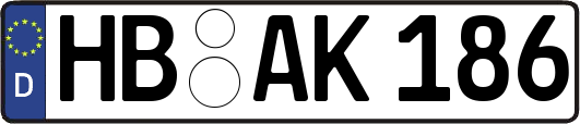 HB-AK186