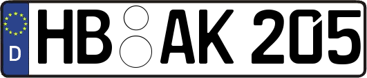 HB-AK205