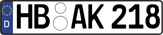 HB-AK218