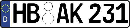 HB-AK231