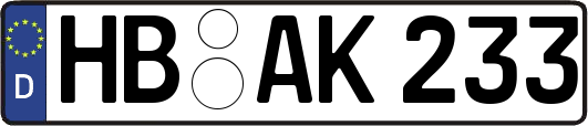 HB-AK233