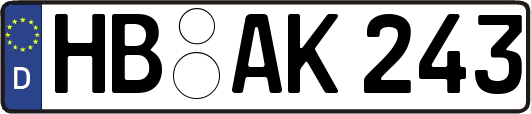 HB-AK243