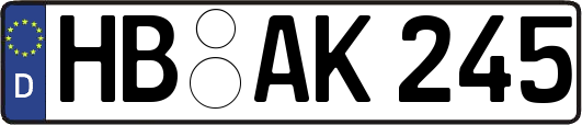 HB-AK245