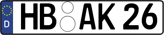 HB-AK26