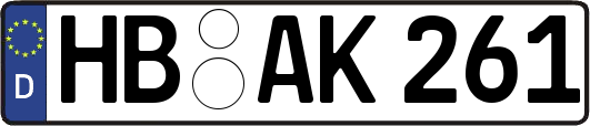 HB-AK261