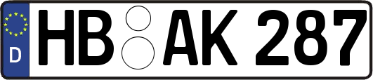 HB-AK287