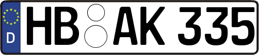 HB-AK335