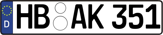 HB-AK351