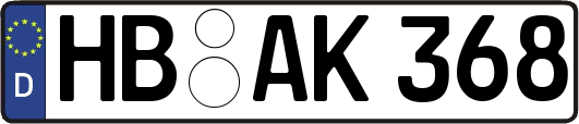 HB-AK368