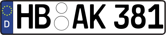 HB-AK381