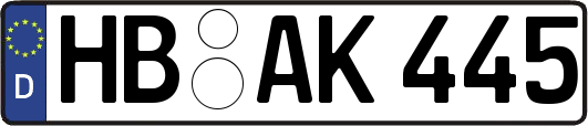 HB-AK445