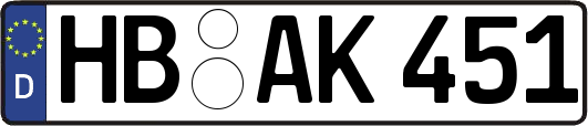 HB-AK451