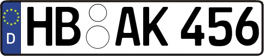 HB-AK456