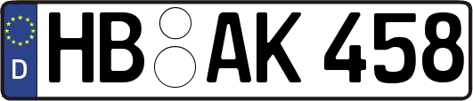 HB-AK458