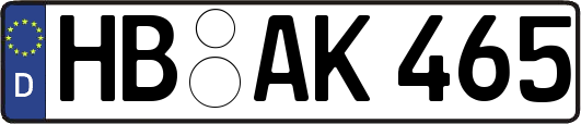 HB-AK465