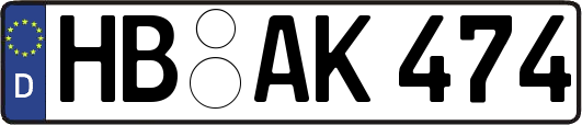 HB-AK474