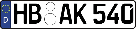HB-AK540