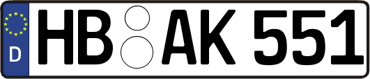 HB-AK551