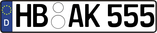 HB-AK555