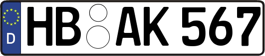 HB-AK567