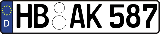HB-AK587