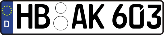 HB-AK603