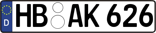 HB-AK626