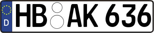 HB-AK636