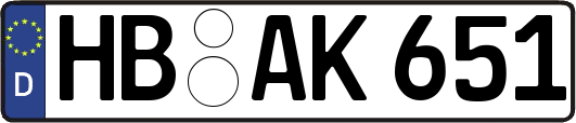 HB-AK651