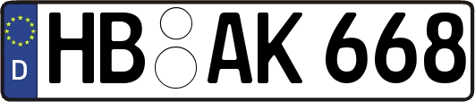HB-AK668