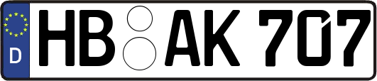 HB-AK707