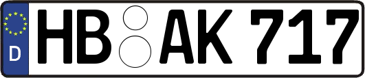 HB-AK717