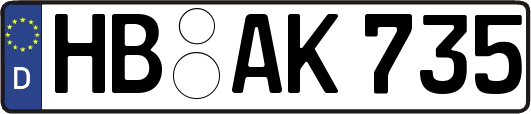 HB-AK735