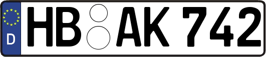 HB-AK742