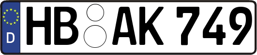 HB-AK749