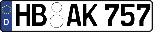 HB-AK757