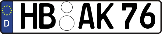 HB-AK76